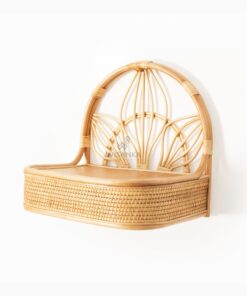 Arsyi Kids Wall Shelf - Rattan Kids and Nursery Wall Decor