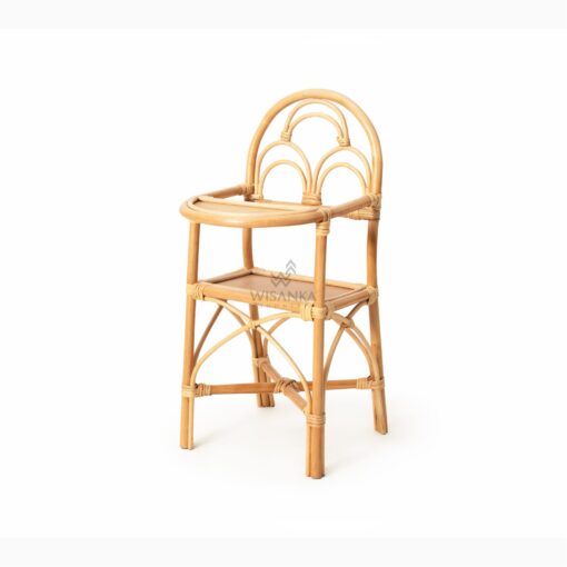 Bodhi Doll High Chair - Rattan Kids Furniture