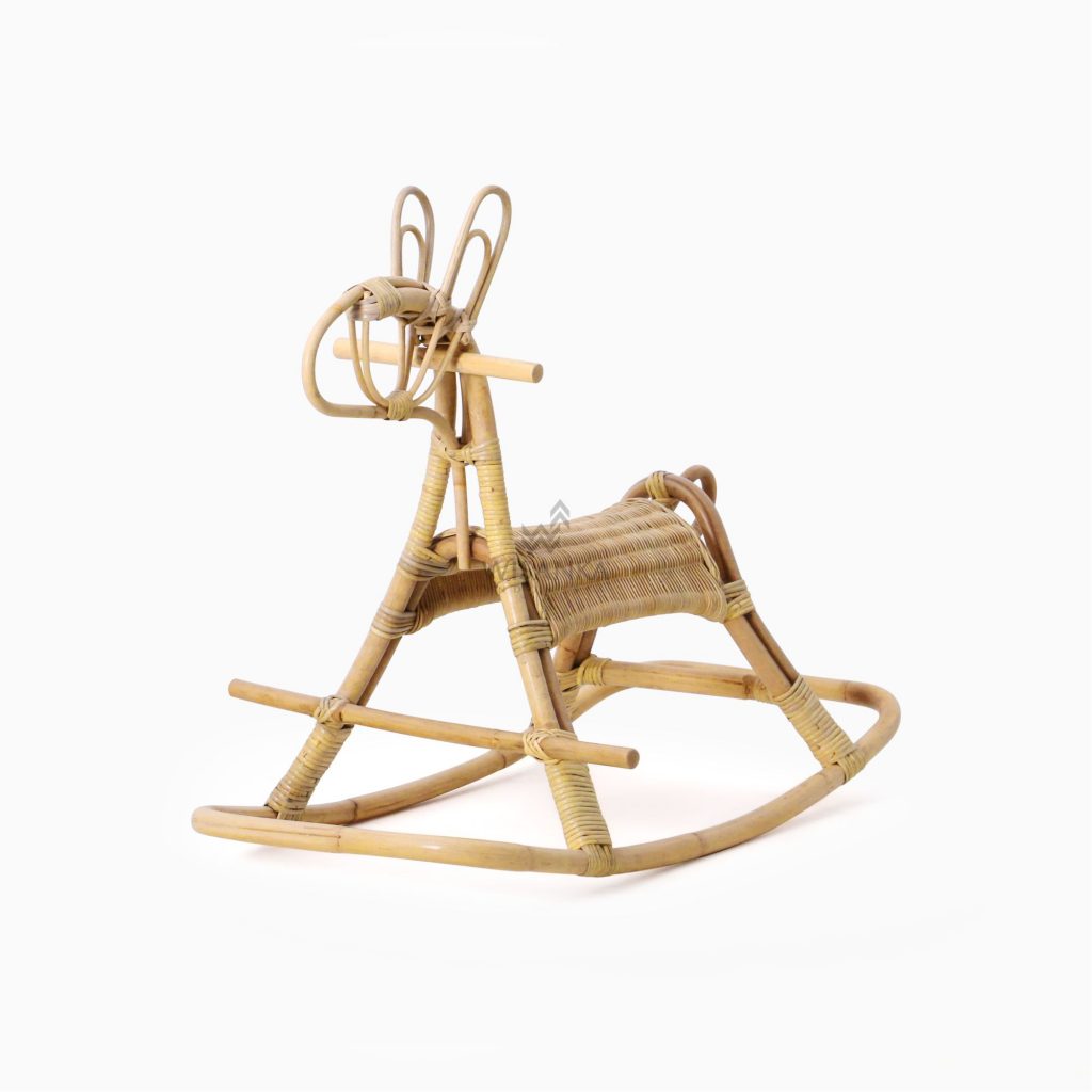 Sheep Rocking Chair - Rattan Kids Furniture - Baby Kids Furniture Wholesale