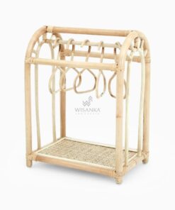 Little Doll Standing Hanger - Rattan Kids Furniture