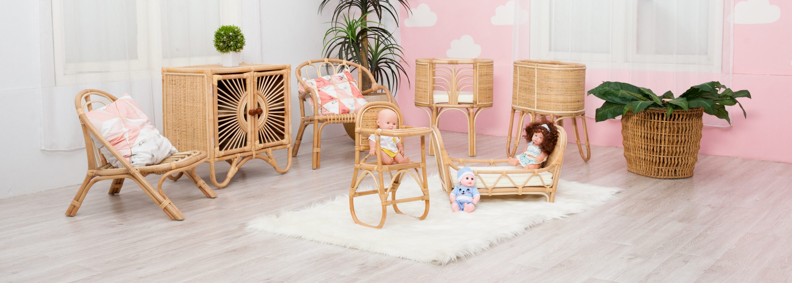 Rattan Kids Furniture