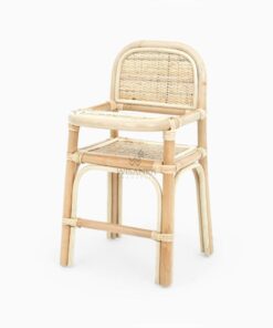 Theo Dolls High Chair - Rattan Kids Furniture