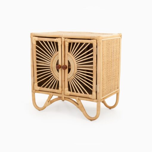 Billi Cabinet for Doll - Rattan Kids Furniture close