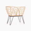 Ariana Baby Bassinet - Natural Rattan Baby Furniture