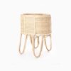Ayla Doll Bassinet - Rattan Kids Furniture