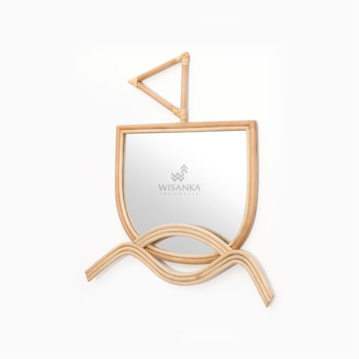 Jolly Kids Wall Mirror - Rattan Kids and Nursery Wall Décor
