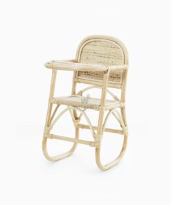 Gunner Doll High Chair Rattan Kids Furniture