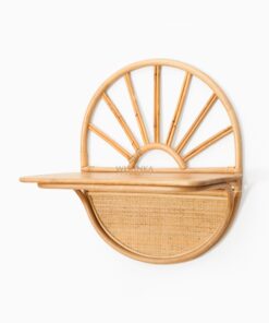 Nala Kids Wall Shelf - Rattan Kids and Nursery Wall Décor