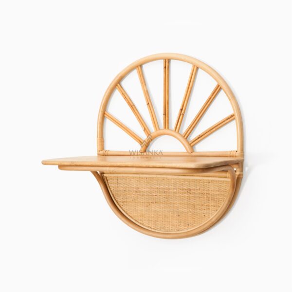 Nala Kids Wall Shelf - Rattan Kids and Nursery Wall Décor