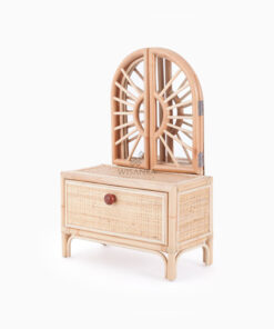 Inara Mirror - Kids Rattan Vanity Furniture