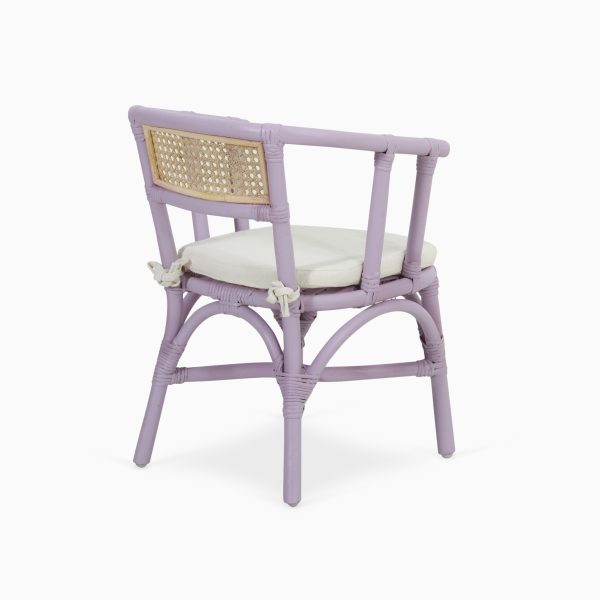 Akio Chair – Rattan Chair for Kids - back perspective view