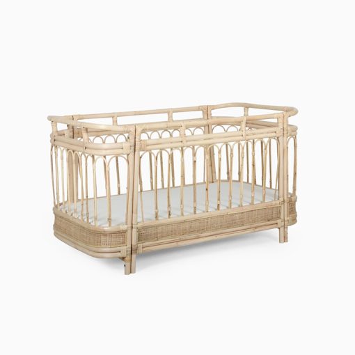 Arches Rattan Baby Cot - Kids Furniture (1)