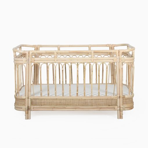 Arches Rattan Baby Cot - Kids Furniture (2)