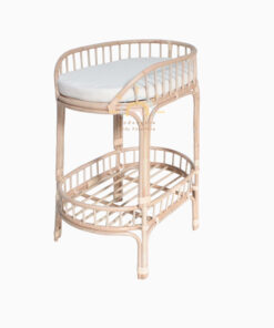 Vivi Baby Change Table - Natural Rattan Furniture