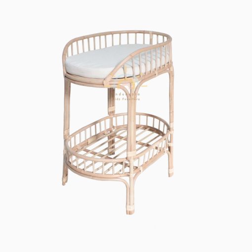 Vivi Baby Change Table - Natural Rattan Furniture