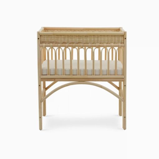 Julio Rattan Crib - Baby Cot Beds-front view