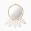 Cochise Mirror - Wicker Round Mirror
