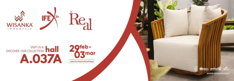 Furniture New Design Wisanka's Showcase at IFEX 2024